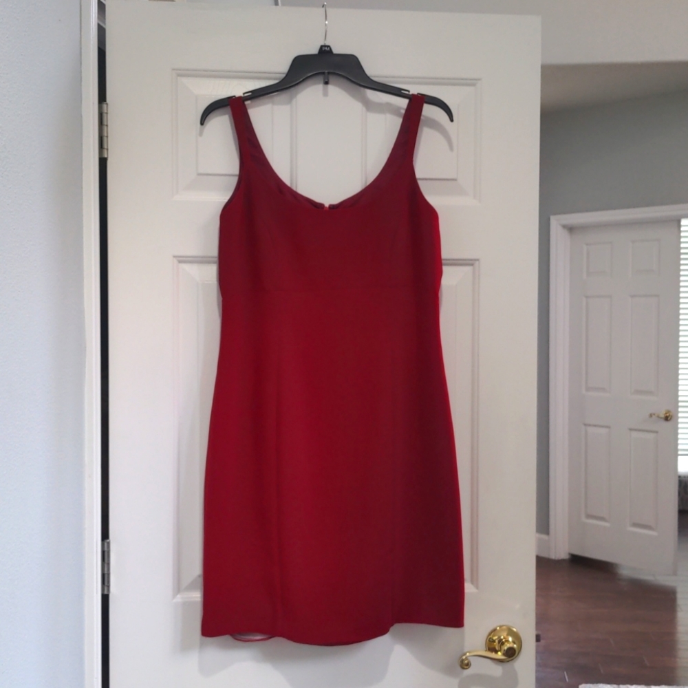 Knee-length dress, size 10, by Georgiou Studios.